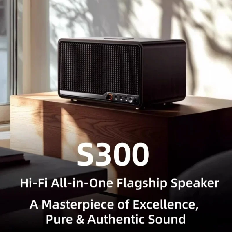 Bluetooth Speaker High-volume Outdoor Camping Wireless Audio System High-quality Retro Home Party Desktop Audio System