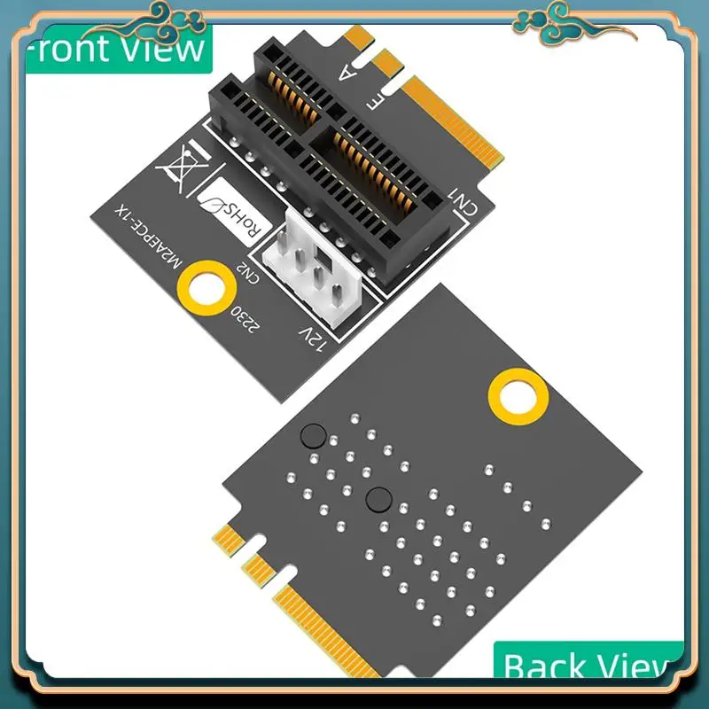 (New)-M.2 NGFF Key A/A+E/E To PCI-E 1X Adapter PCI Express 1X Converter Card With Power Cable Durable Easy Install Easy To Use