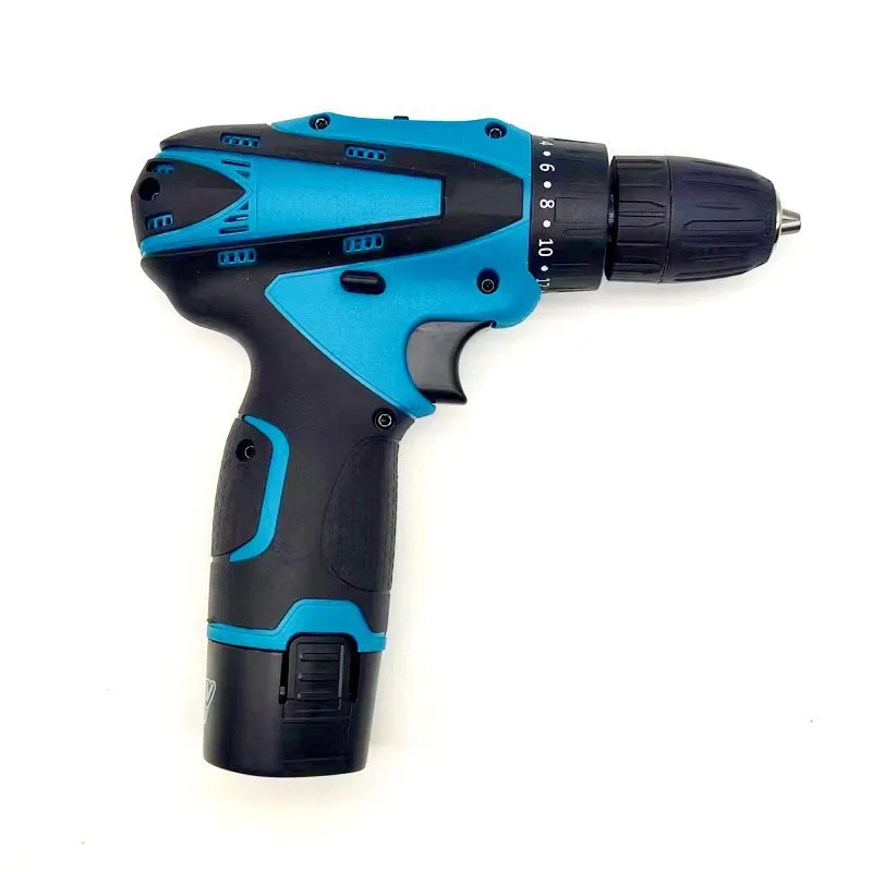 Wireless Electric Hand Drill Cordless Lithium Battery Charging Screwdriver Pistol Drill for Household Punching