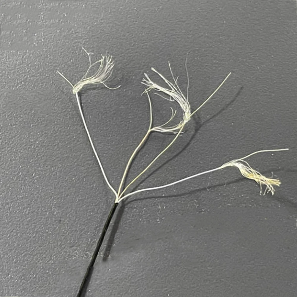 

4-Core Coaxial Cable Black Telflon Jacket High-Temperature Silver-Plated Copper Cord Medical Equipment Signal Connection Wire