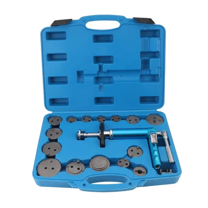 

Suitable for 16-piece set of pneumatic brake sub-pump set, brake pad disassembly and adjustment, special return replacement and