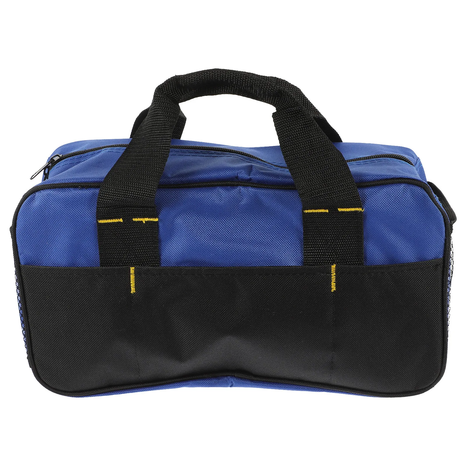 Multi-Function Tool Bag Heavy Duty Canvas Large Capacity Wide Open Storage Pouch For Men Portable Tool Organizer