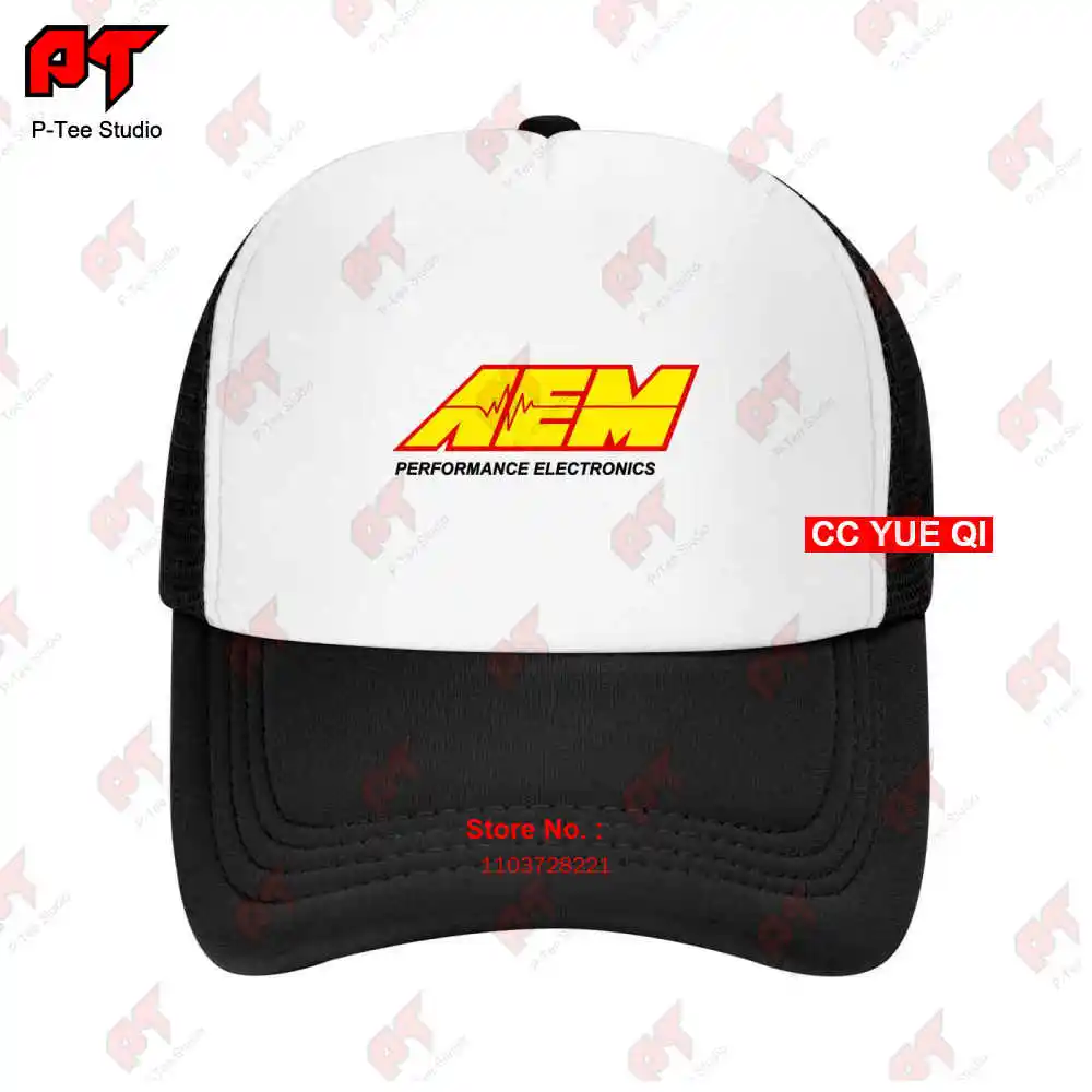 Aem Logo Performance Electronics Racing Engine Systems Gorras de béisbol Gorra de camión JC80