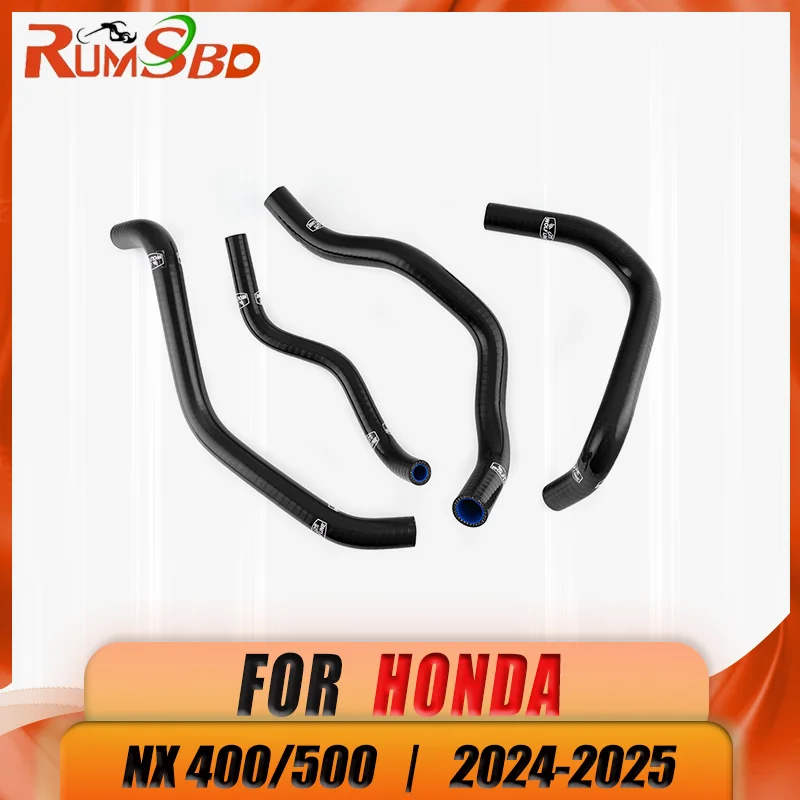 

Motorcycle Water Radiator Tube Reducer Silicone Elbow Flexible Hose For Honda NX400 NX500 2024 2025 CB500 Hornet 2024-2025