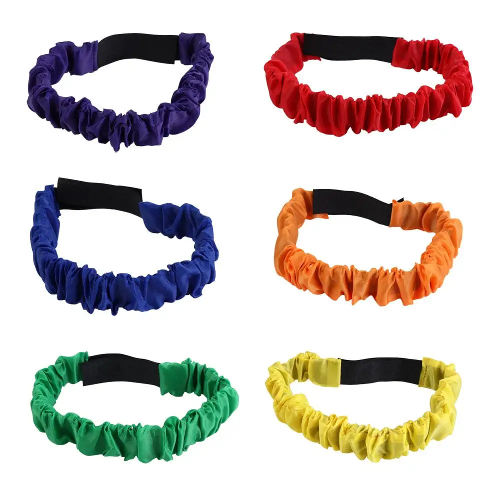 2 Person 3 Foot Group Game Elastic Puttee Multi Person Solid Color Sports Game Pros Parent-child Game Elastic Strap Feet Binding