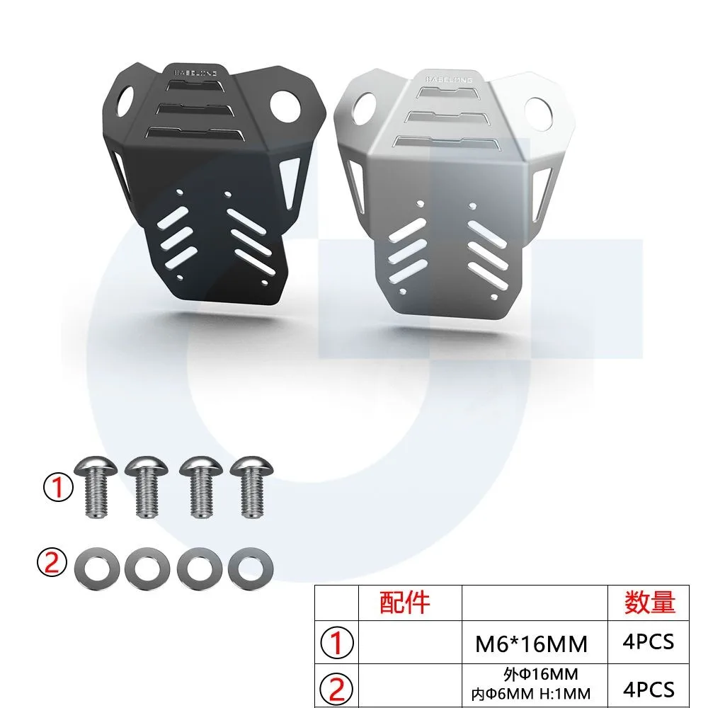 KLX150BF Engine Guard For Kawasaki KLX125 D-TRACKER 125 2010-2016 Front Skid Plate Low Engine Skidplate Guard Cover 2012 2013