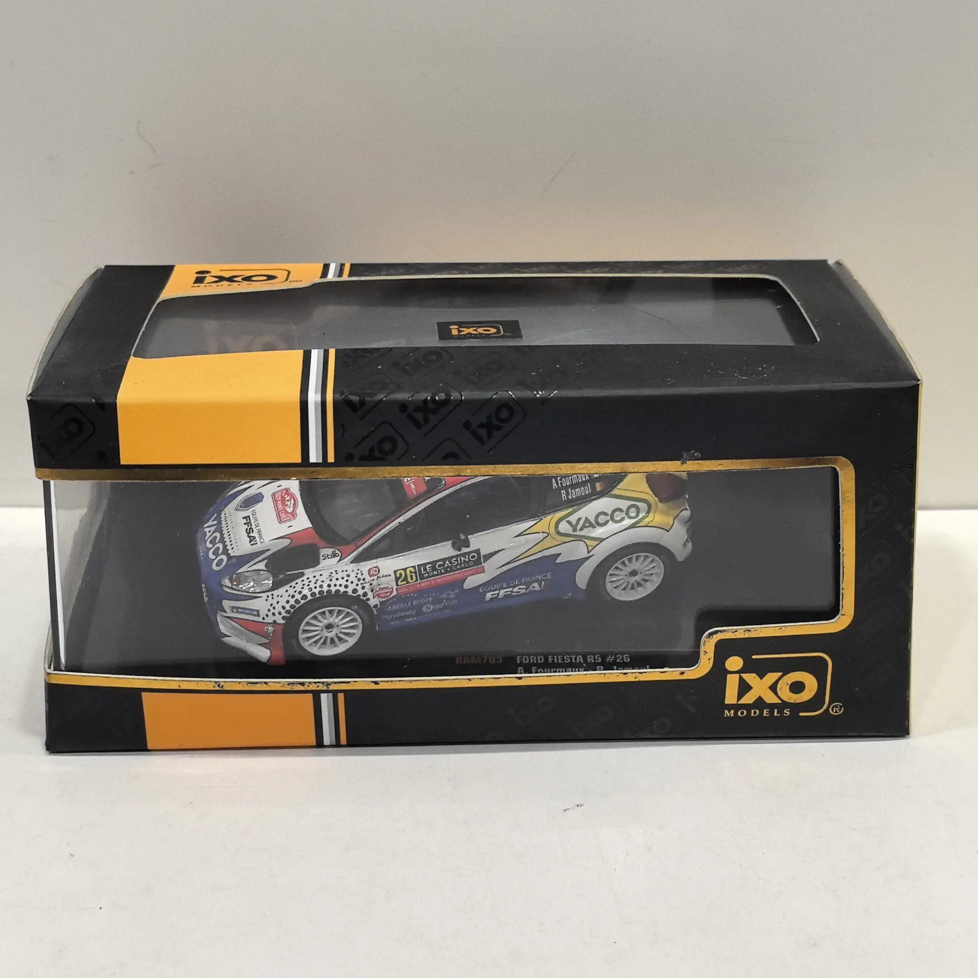

Box Cracking Diecast IXO 1/43 Scale FORD R5 # 26 2019 Racing 1Z Alloy Car Model