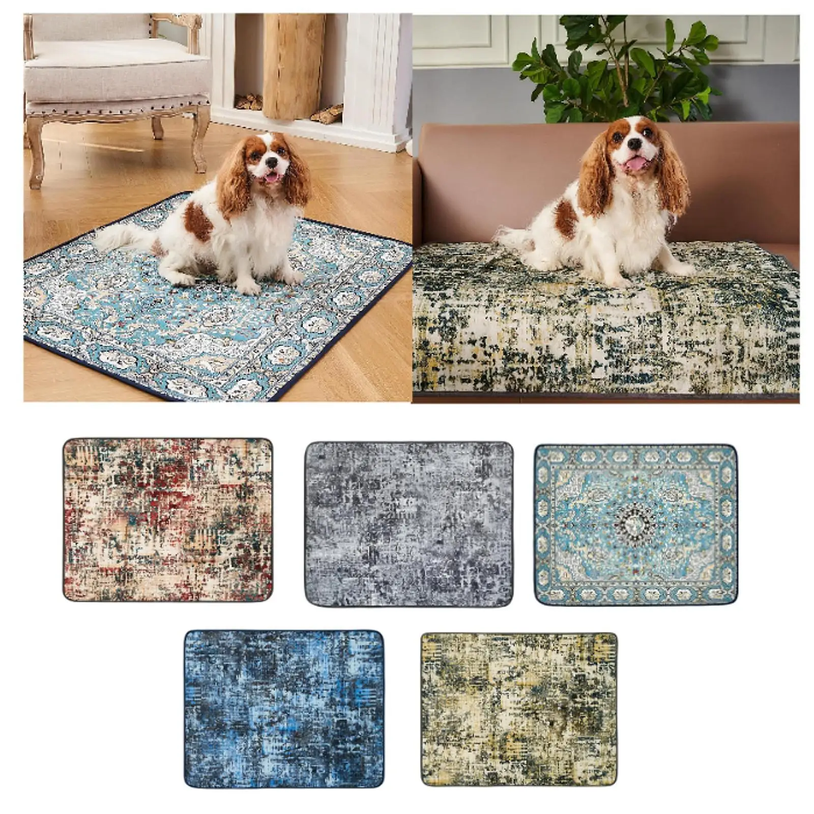 Washable Pee Pad for Dog Potter Matte RESIBLE NOT -SLITZ -ABSORPTION PET