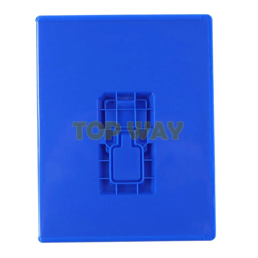 PSV1000 2000 게임 카드 보관 케이스 박스 10개, PSVita 블루 카트리지 홀더 쉘, 스위치 박스 쉘 보호 케이스