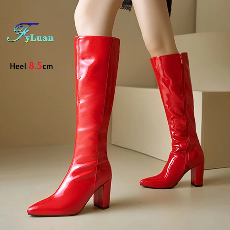 Pointy Toe Long Boo… - image