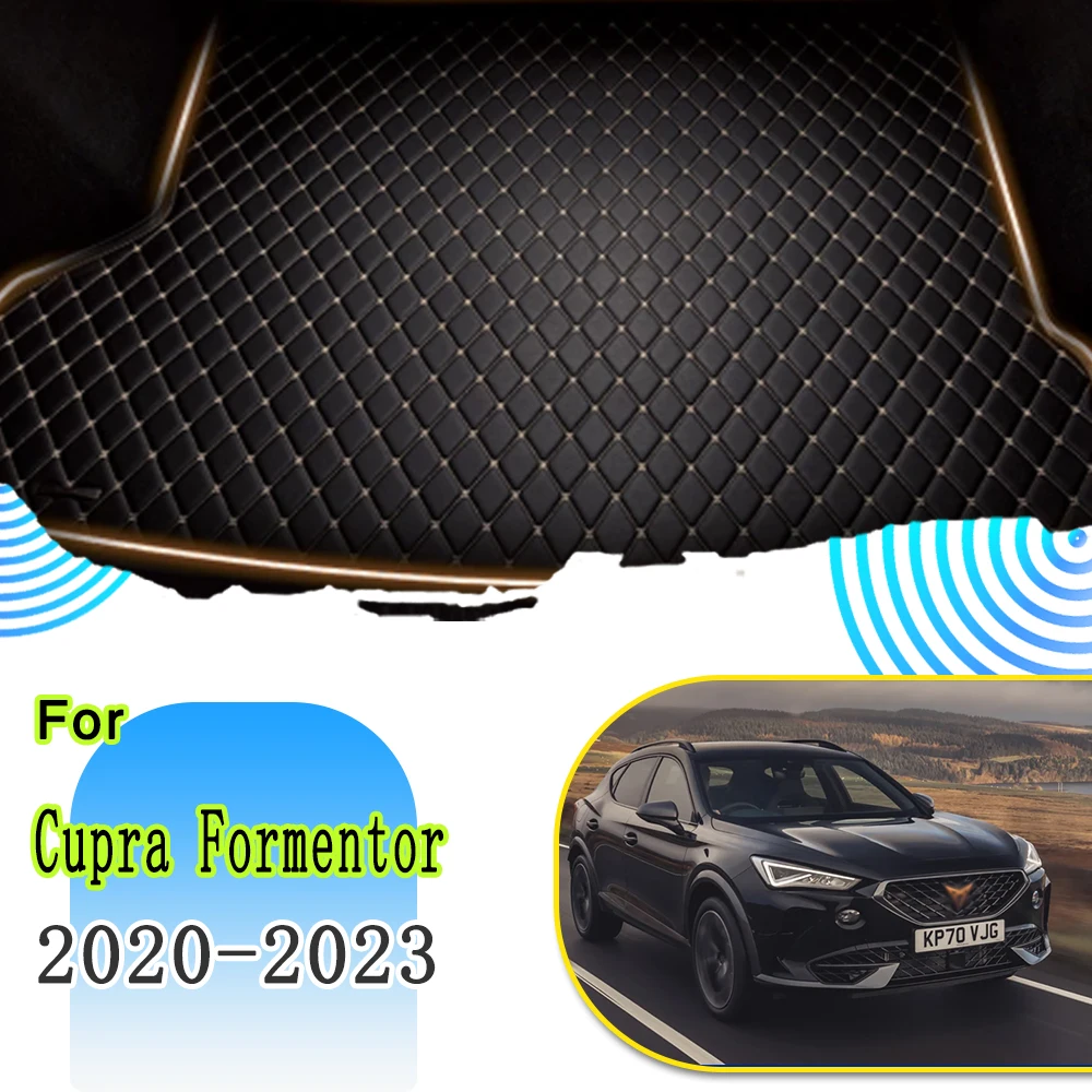 

Автомобильные коврики для багажника Cupra Formentor 2020 2021 2022 2023, водонепроницаемые аксессуары для подноса, автомобильные коврики, ковер, грязевой автомобиль, автомобильные аксессуары