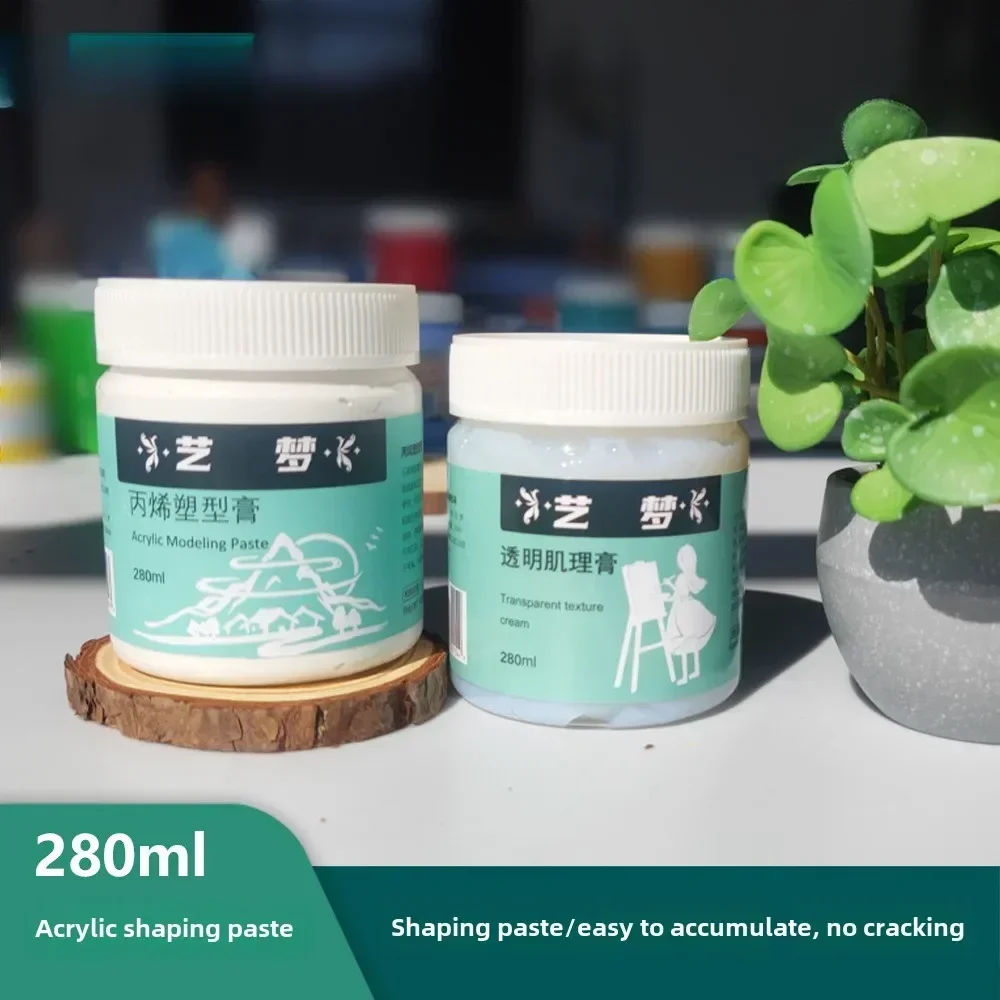 Acrylformpaste Texturpaste Ölgemälde Formpaste Dreidimensionale Verdickung Schnell trocknende Skulpturmalerei