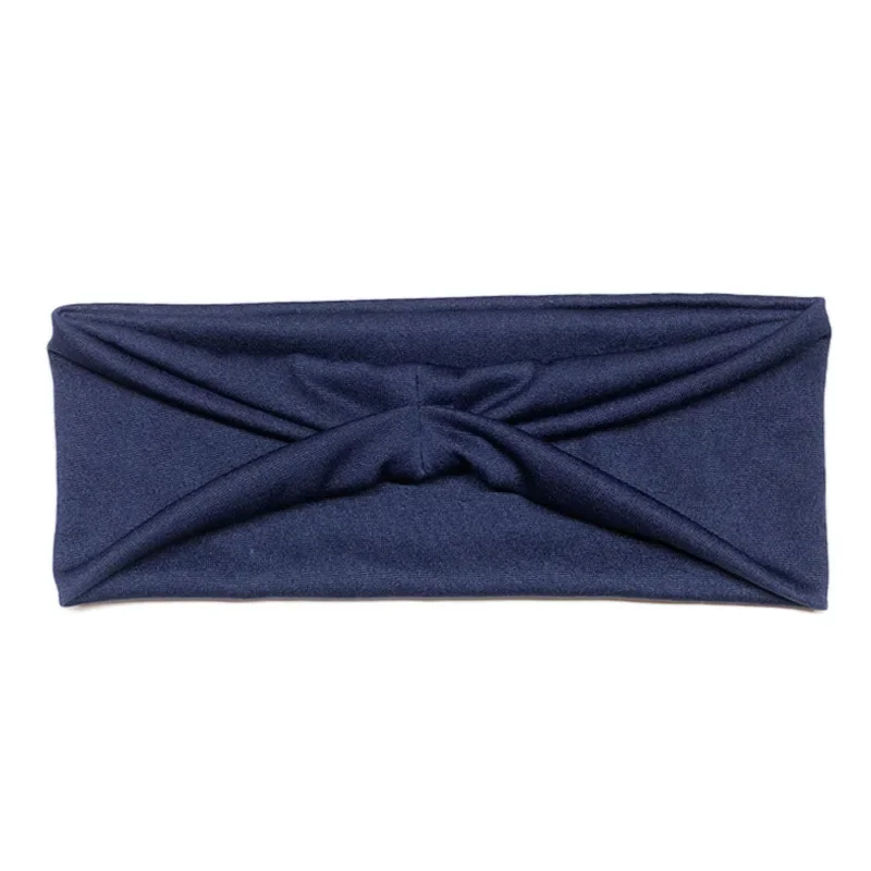 Männer Frauen Sport Stirnband Schweißband Stretch Elastische Gym Fitness Yoga Headwrap Atmungsaktiv Schnell trocknend Saugfähigen Haar Bands – Detail 9