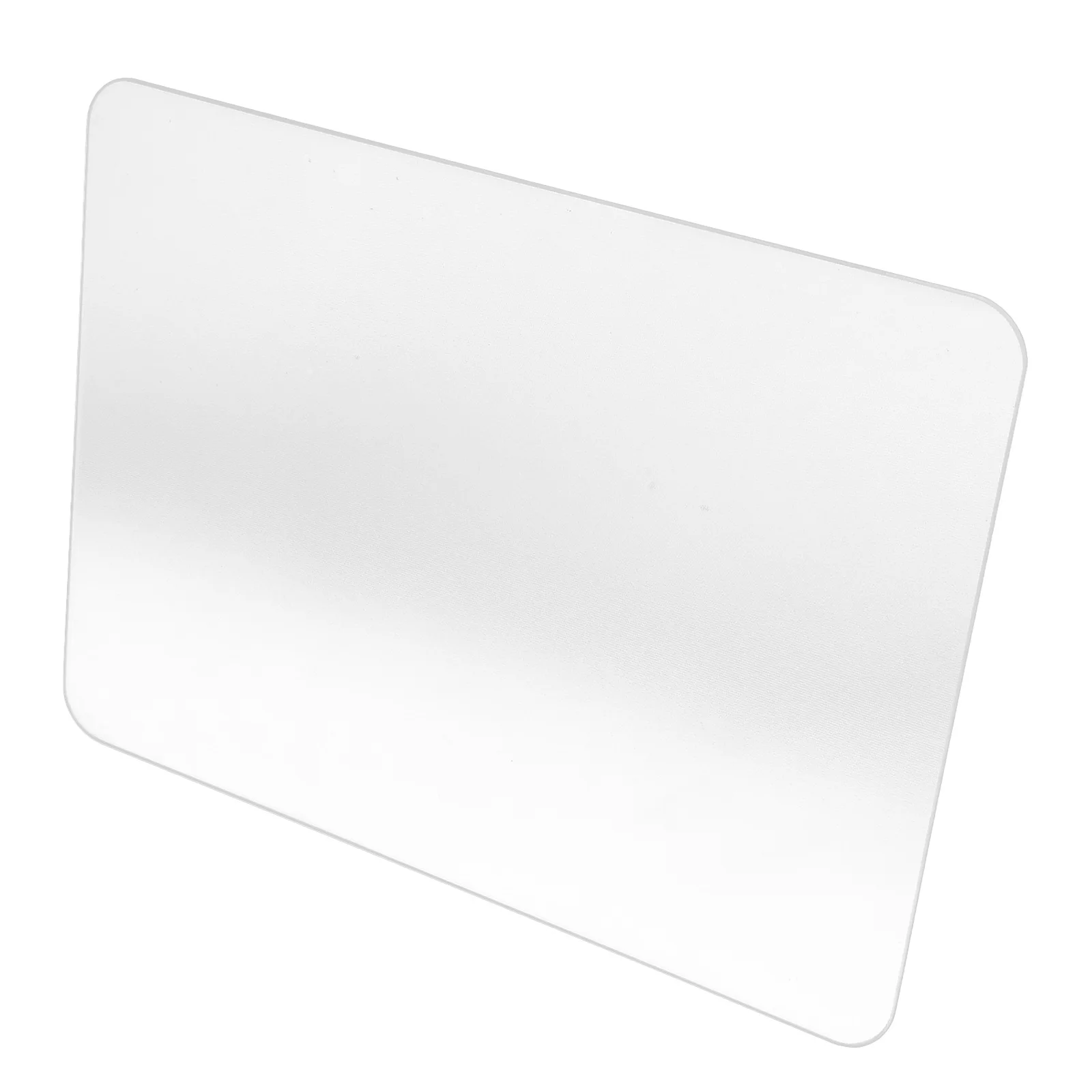 

Glass Mouse Pad Clear Desk Mat Transparent Large Gaming Mousepads Office Table Protection Cover Smooth Easy Clean Practical