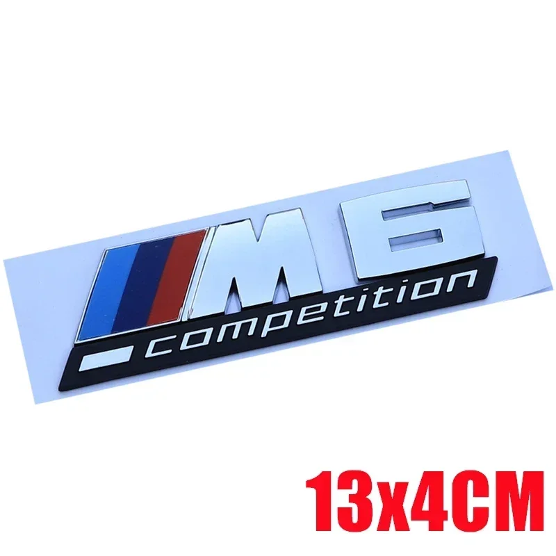 

1PCS Car Stickers Car Trunk Sticker Car Badge For BMW M3 M5 M6 E34 E36 E61 E39 E60 E90 E92 E93 F10 F20 F30 G20 G30 M Competition