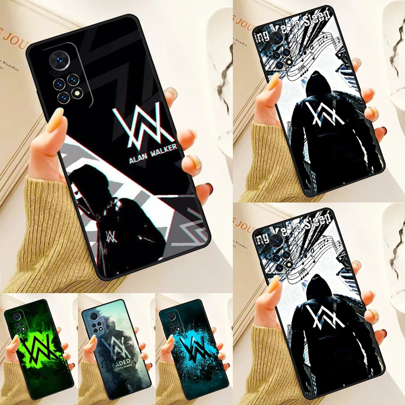 

Чехол для телефона Alan Walker DJ для Samsung Galaxy S24 Plus S23 S20 S21FE Lite S22 Ultra Note 20 S8 S9 S10