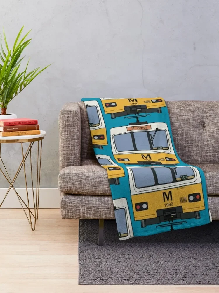 Tyne and Wear Metro ( Throw Blanket