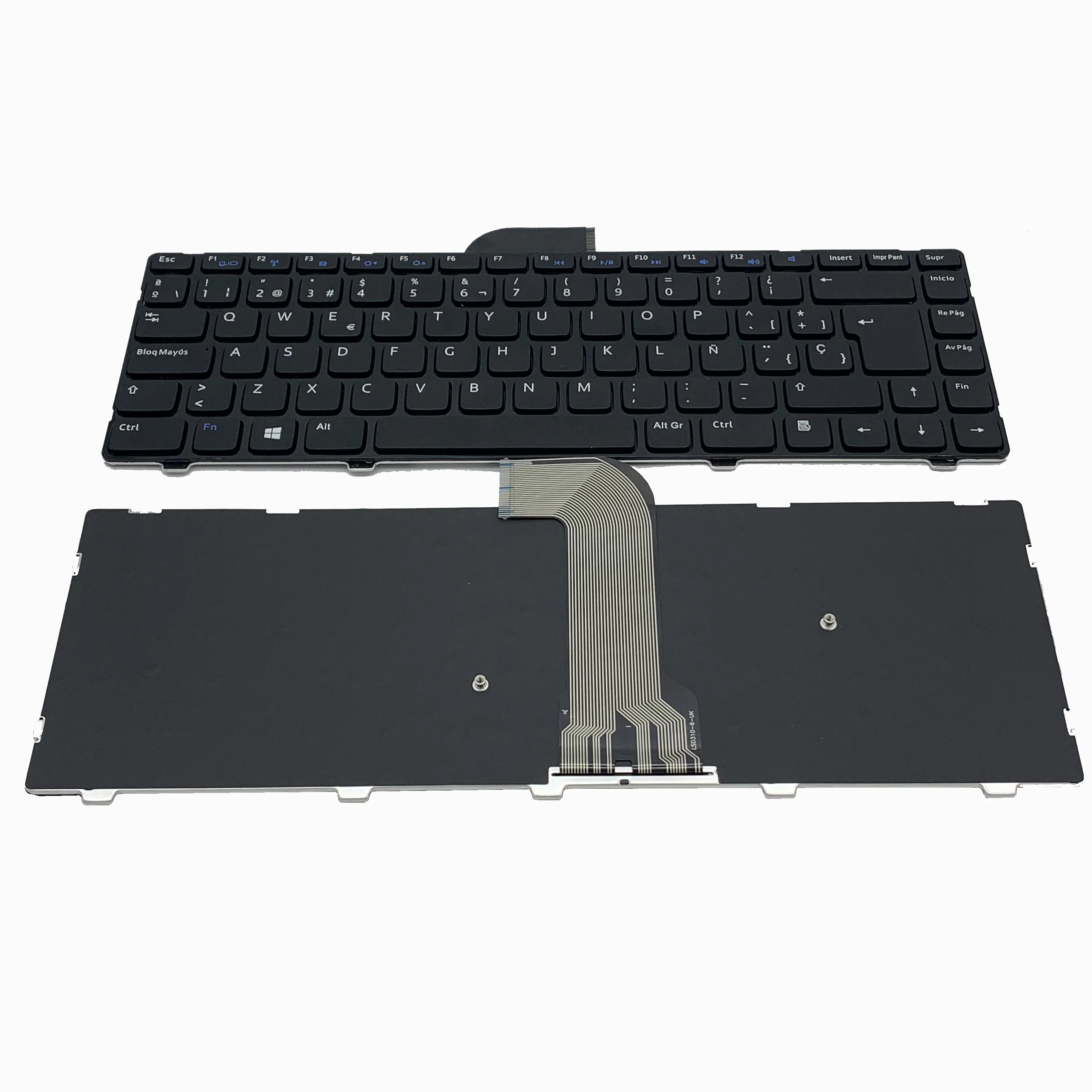 New For Dell Inspiron 14 14R 3421 5421 Vostro 2421 14 3437 14R 5437 15Z-5523 M431R MP-12F7 Keyboard US QWERTY English