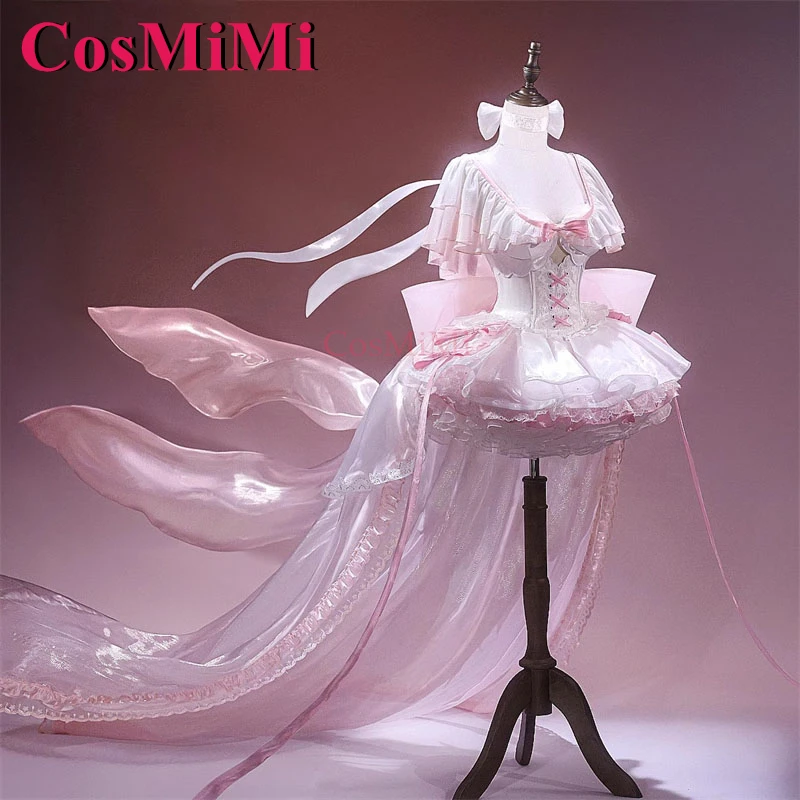 أزياء CosMiMi Puella Magi Madoka Magica Kaname Madoka التأثيرية سيمفونية القدر فستان رائع كرنفال لعب الأدوار ملابس جديدة
