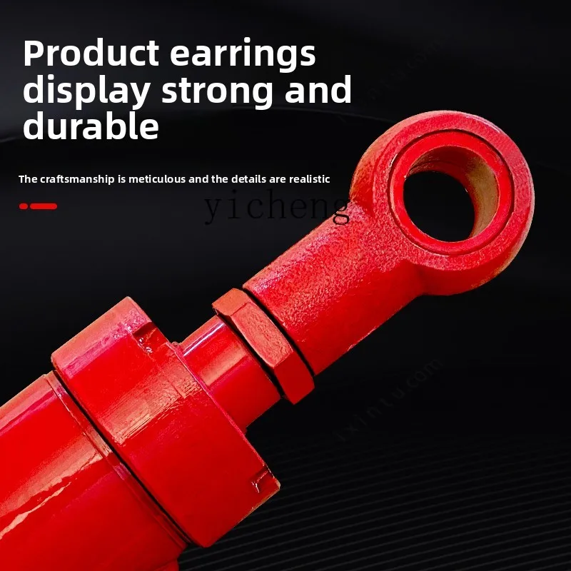 

3 Ton 5 Ton Hydraulic Cylinder Hydraulic Cylinder Bidirectional Lifting Small Heavy Duty Oil Top Hydraulic Station Accessories