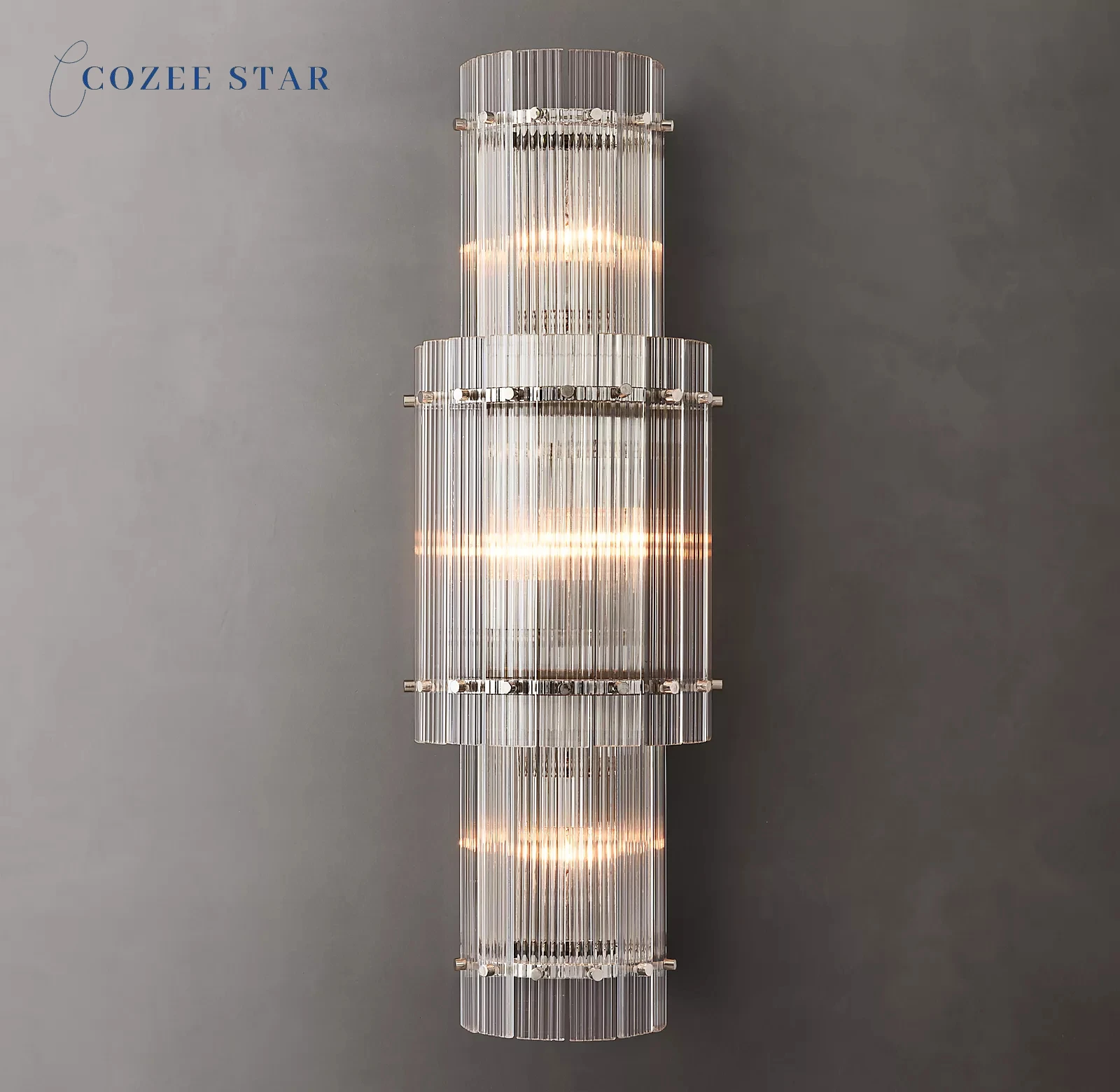 Modern Glass Wall Lamps Lustre LED San Marco Grand Round Sconce Living Room Bedroom Corridor Indoor Lighting Decoration