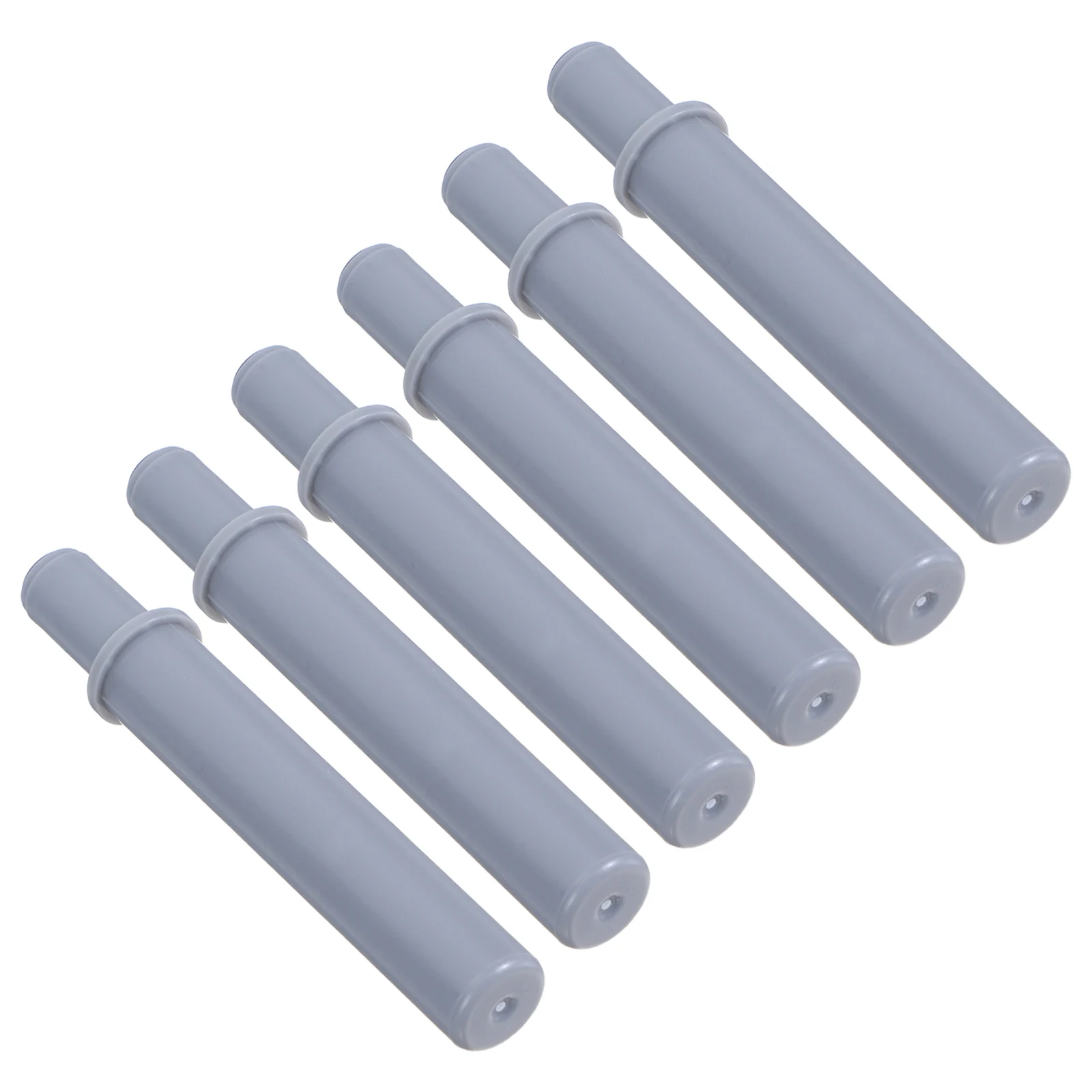

6 Pcs Trash Can Damper Dampers Anti Slam Cabinet Soft Closer Bumper Closing Supply Plastic for Lids Buffer Catch
