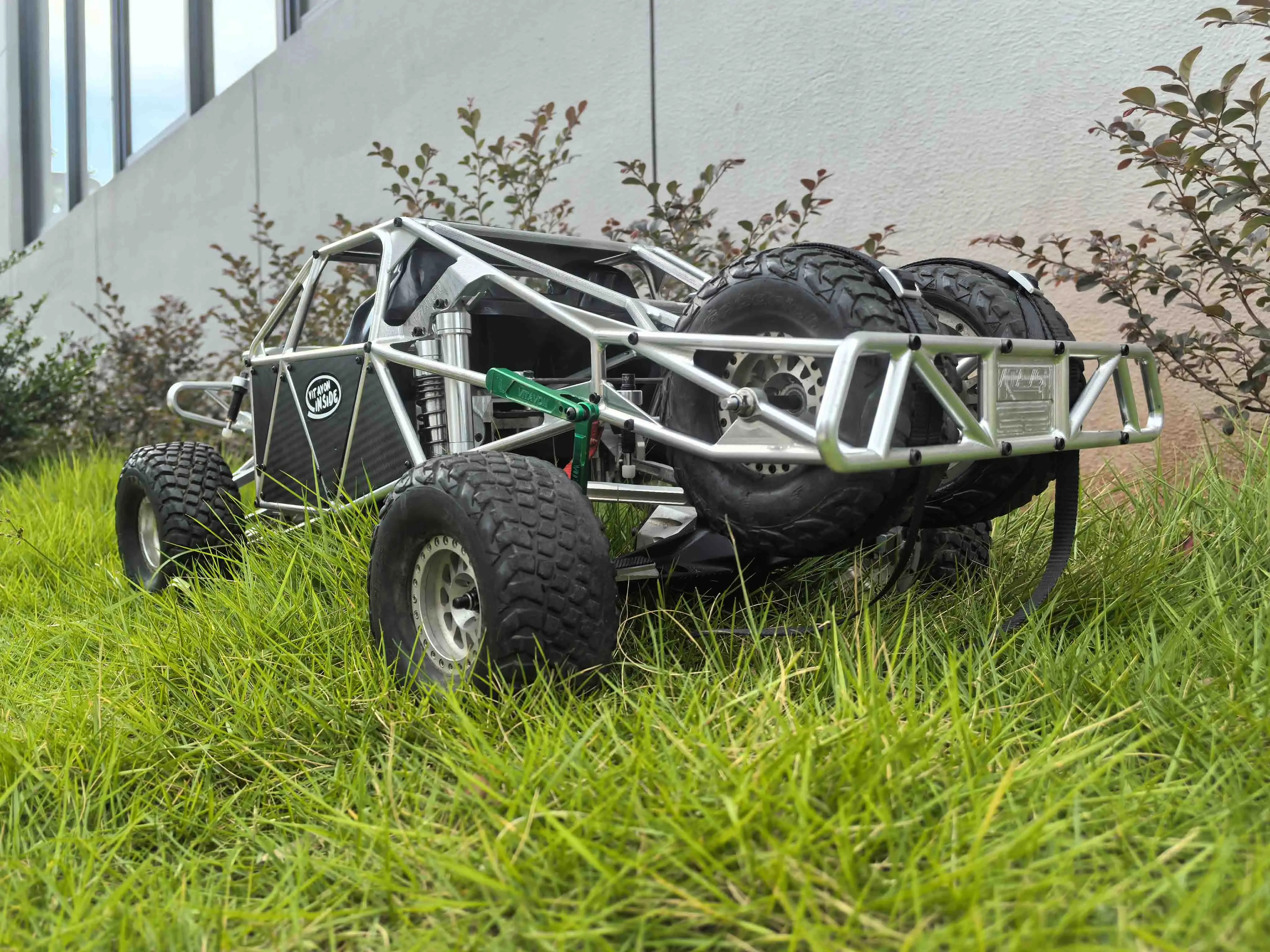 VITAVOVITAVVITAVON أشرطة حد السفر قابلة للتعديل 145 مللي متر لـ Losi Hammer Rey Baja Rey LMT Traxxas UDR