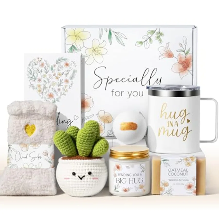 

Подарочный набор для женщин: уход за собой, восстановление после болезни, на Пасху, на день рождения, спа-набор, с надписью «Мы с вами вместе», вдохновляющий подарок