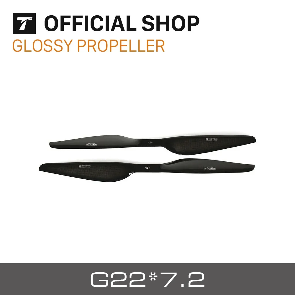 T-MOTOR G20X6.5 G22X7.2 Prop-2PCS/PAIR Carbon Fiber Propeller For Various Demands