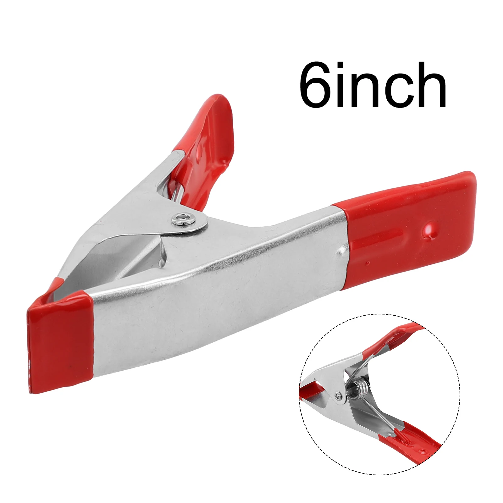 Spring Clamp Clip 2/4/6\" Spring Clamp Metal Fixing Grip Multifunction Photographic Powerful Tools Strong A-Shaped