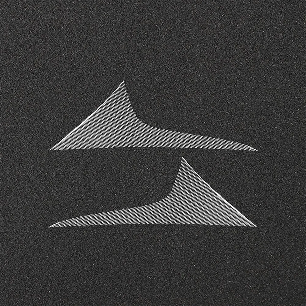 Carbon Fiber for Ford Mustang Mach-E 2021-2024 Car Window Rear Side Cover Trim Sticker Accessories