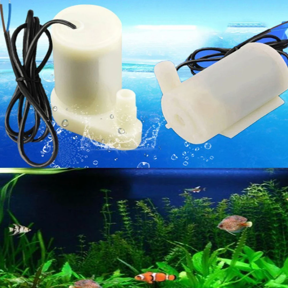 DC 3V Small Micro Submersible Mini Water Pump for Fish Tank Fountain Aquarium Supplies Pet Products