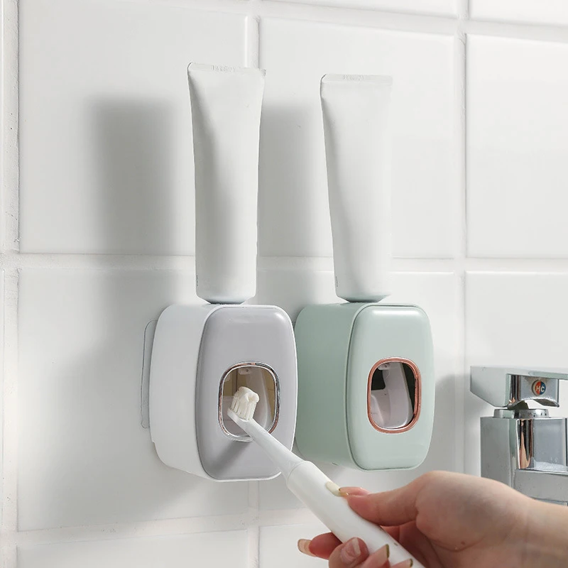 Zahnpasta spender Zahnpasta Quetscher für Badezimmer automatische Wand Zahnpasta Quetscher Bad