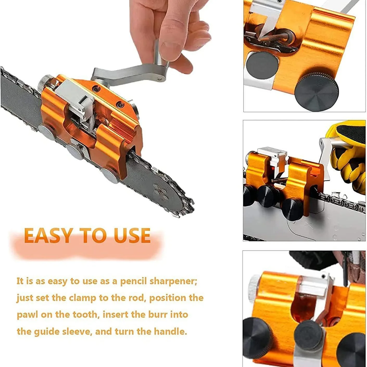 Simple Operation Chain Saw Grinding Tool Simple Portable Chain Saw Grinding Machine Equipment With Grinding Head