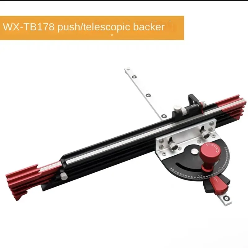 Règle à poignée poussoir pour le travail du bois, goulotte, disque d'angle, scie à table, scie à ruban, flip, machine à graver, outil de coupe, bricolage, nouveau