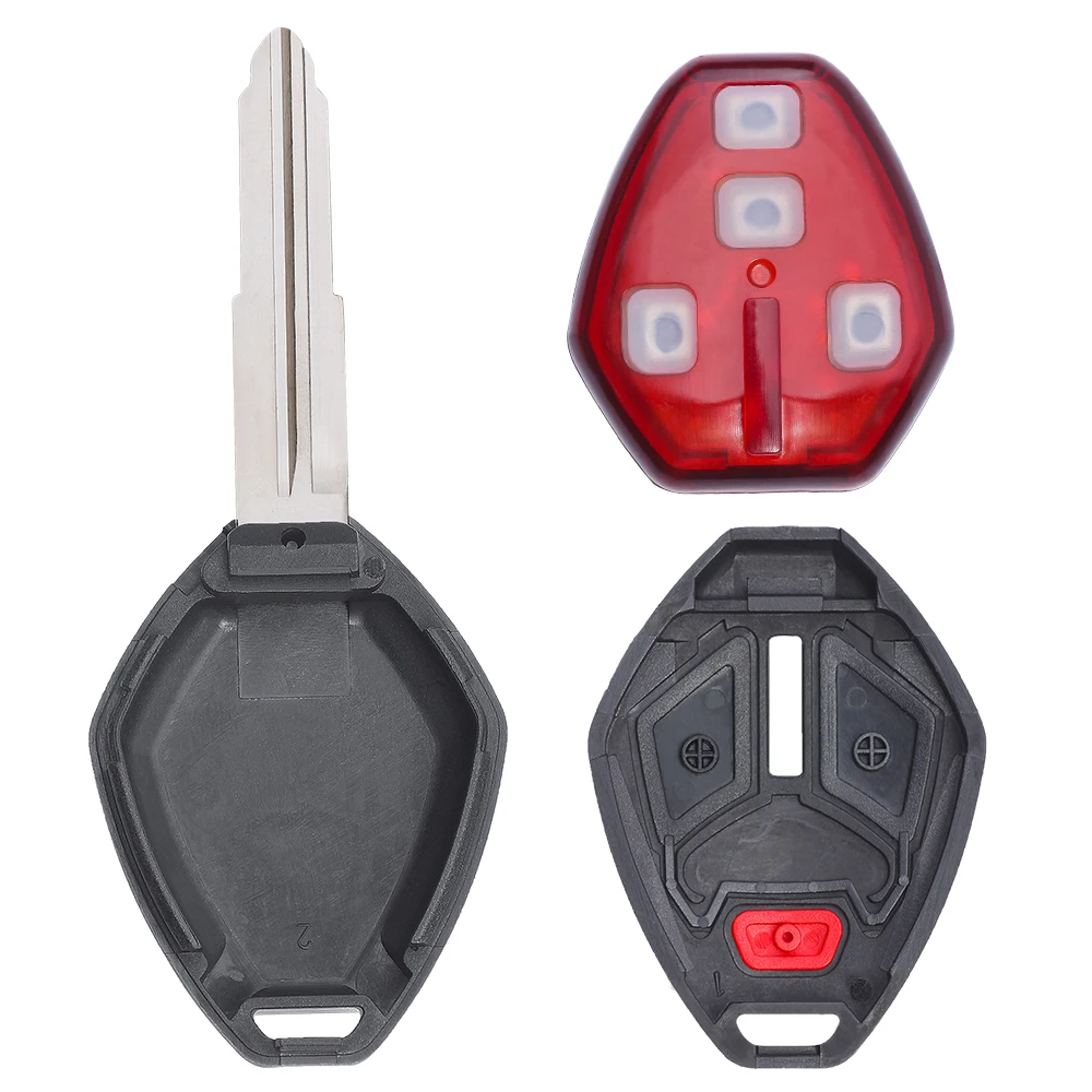 KEYECU OUCG8D-625M-A 315MHz ID46 Remote Key FOB for fit Mitsubishi Outlander i-MiEV Lancer 2007-2016 , PN: 6370A148