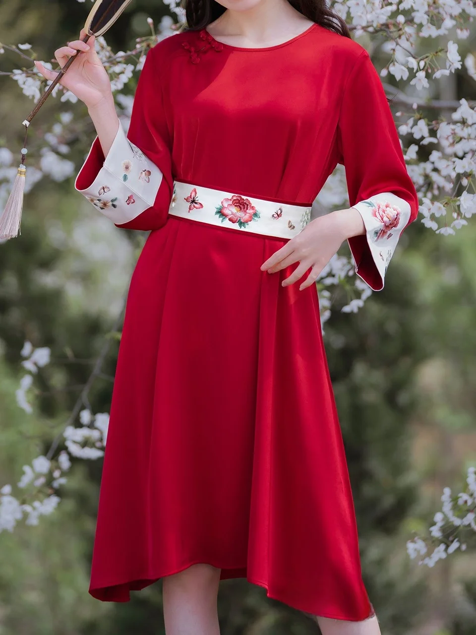 elegant-embroidered-hanfu-waist-seal-women's-decorative-dress-belt-national-style-versatile-knotting-skirt-wide-waist-belt