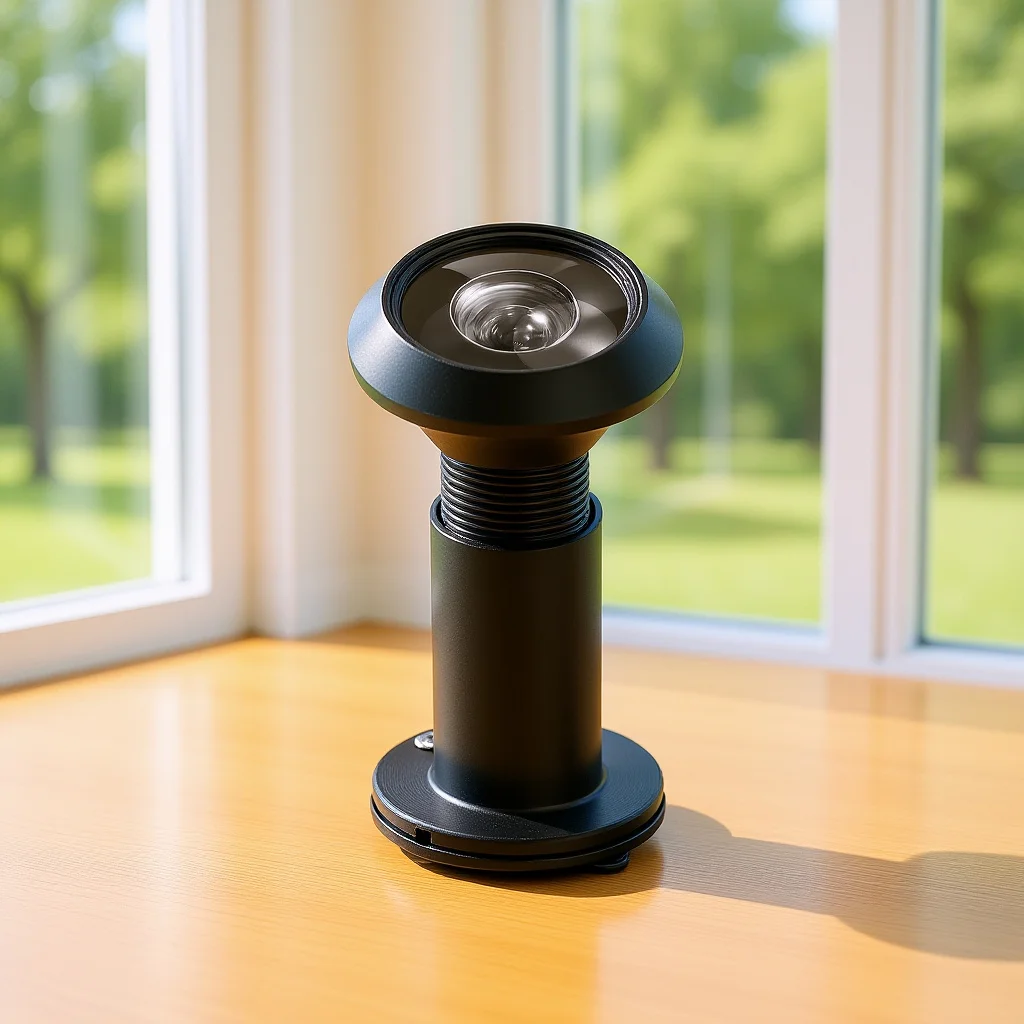 

Door Viewer Peephole 220 Degree Wide Angle Optical Glass Lens for Home Office Security Stainless Steel Door Peephole Viewer
