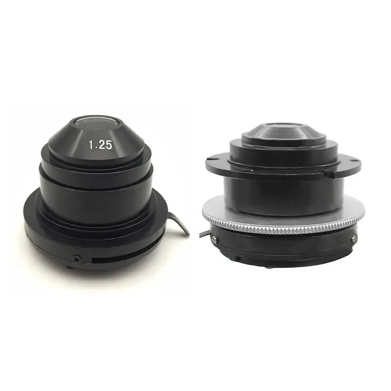 Microscópio Biológico Condensador do Abbe N.a. 1.25 Microscópio Coletando Lente Diâmetro Superior 37 mm Parte Acessórios 1.25 mm