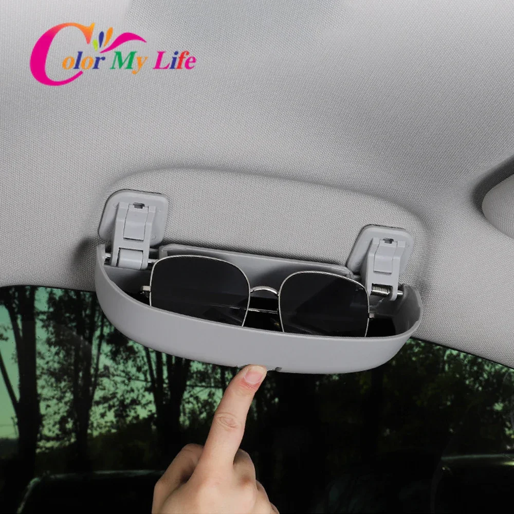 Car Glasses Case Sunglasses Holder Box for Toyota RAV4 CHR Corolla C-HR Camry 2014 2015 2016 2017 2018 2019 2020 2021 2022