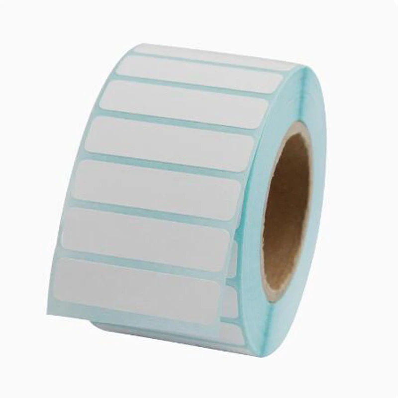 Sticker Label 40*10 mm 1500 Pcs / Roll Thermal Label For Supermarket Label Price Label