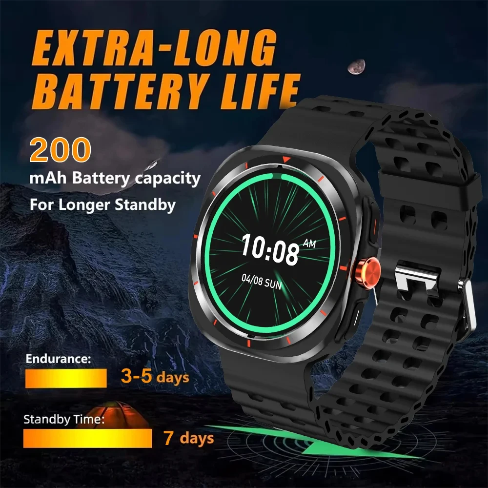 2025 New Men's Smart Watch 1.52-inch HD Large Screen Bluetooth Talk Sports Fitness Smartwatch