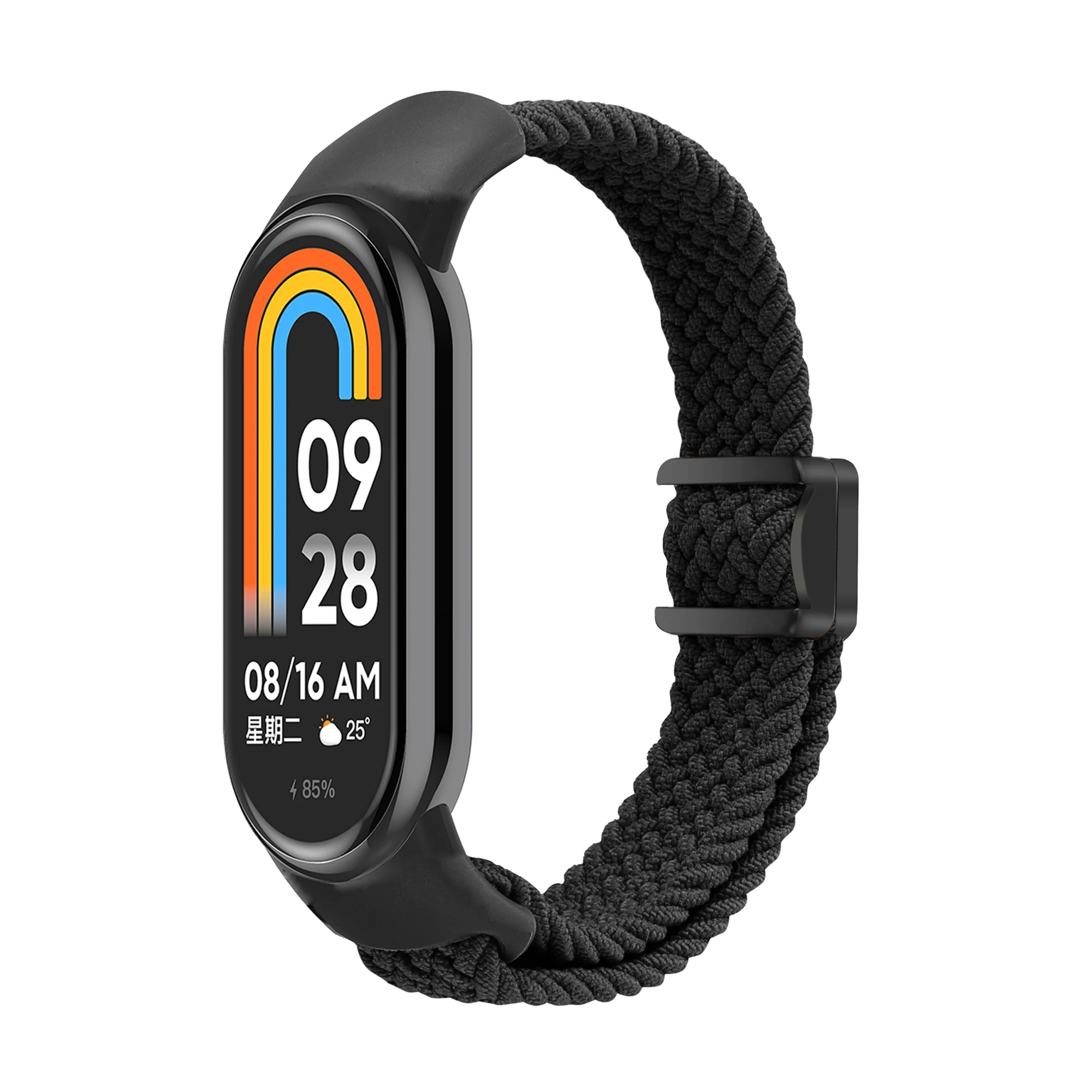 Braided Solo Loop for Xiaomi Mi Band 9 8 Strap accessories magnetic Nylon Replacement correa bracelet Miband9 Miband8 NFC bands