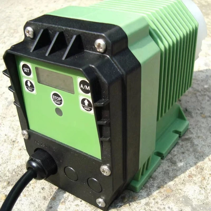Small flow engineering plastic two-phase Aldaz electromagnetic diaphragm metering pump electric magnetic dosing water pump