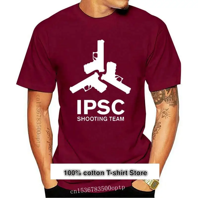 Nueva camiseta a la moda del equipo de tiro IPSC