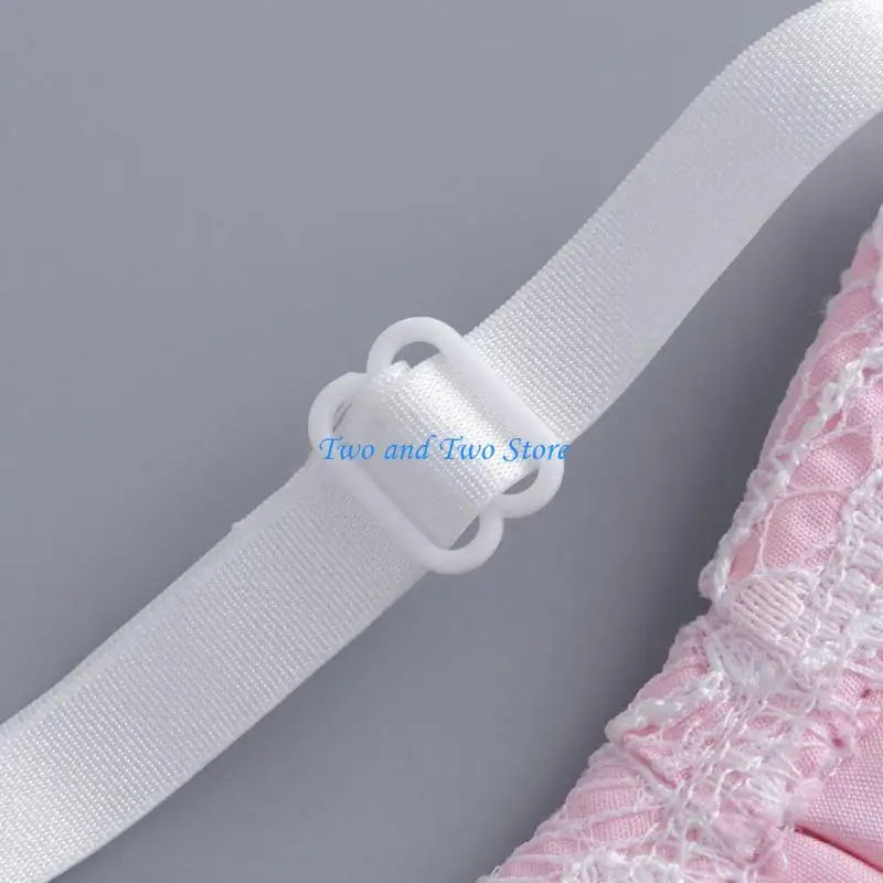 HX6F Courtstyle Lace Drape Removable Collar Jabot Neckwear Decorative Collar for Punk Styling Formal Event Neckpiece