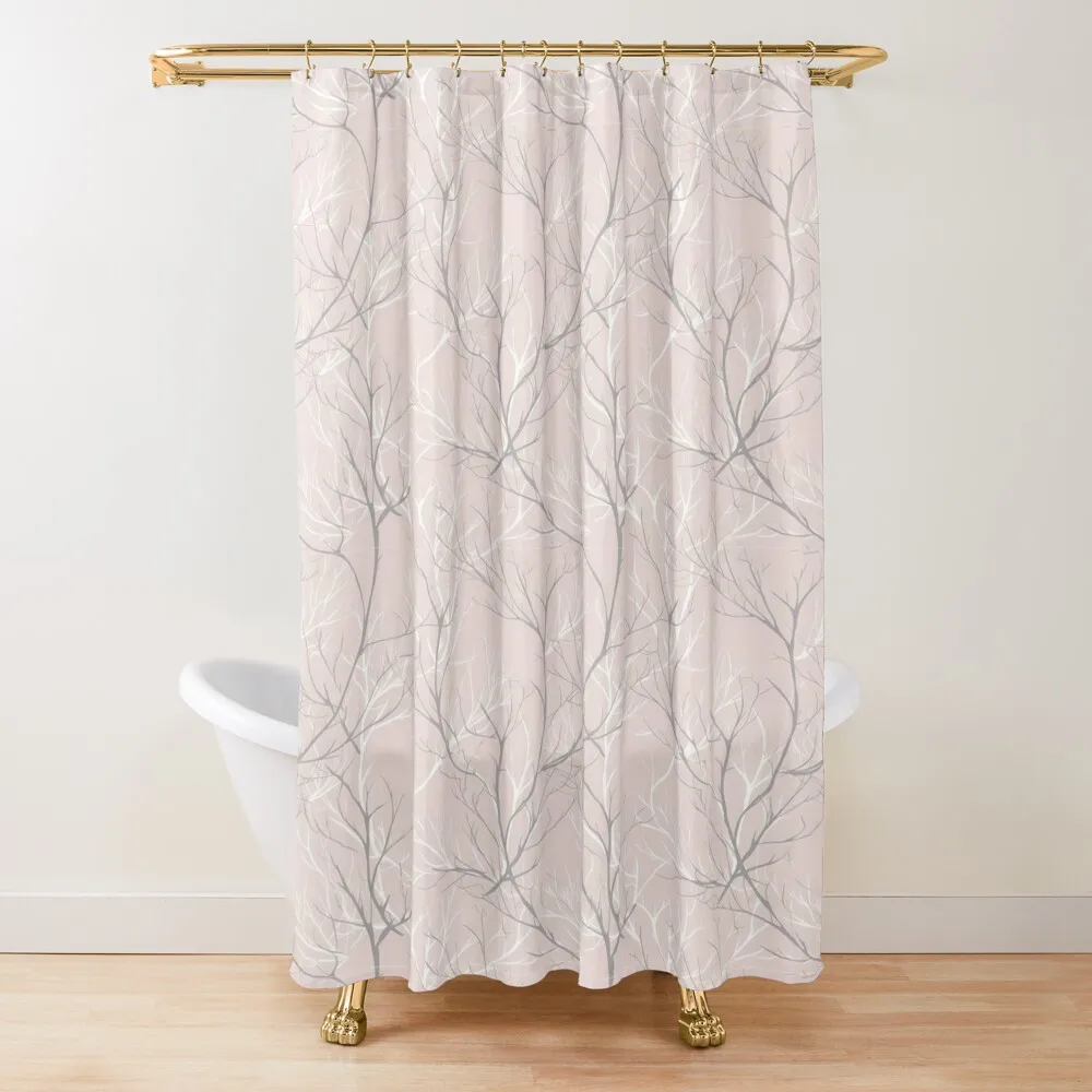 

Trees, sticks, branches, twigs Shower Curtain Cover Luxury Bathroom Shower Curtain