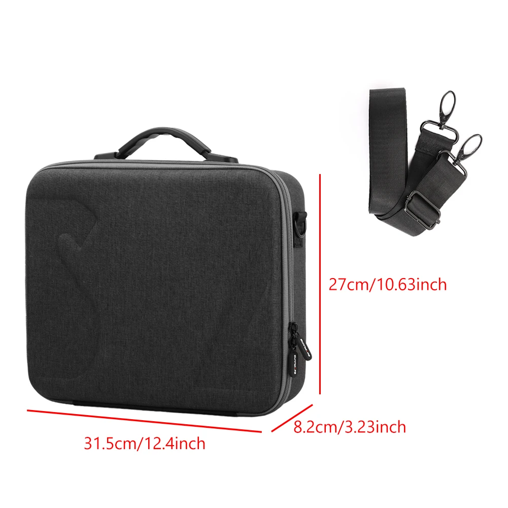 Futerał do przenoszenia dla DJI Flip Drone RC 2/RC-N3 i baterii Przenośna podróżna torba na ramię Odporny na wstrząsy futerał do przechowywania Torebka