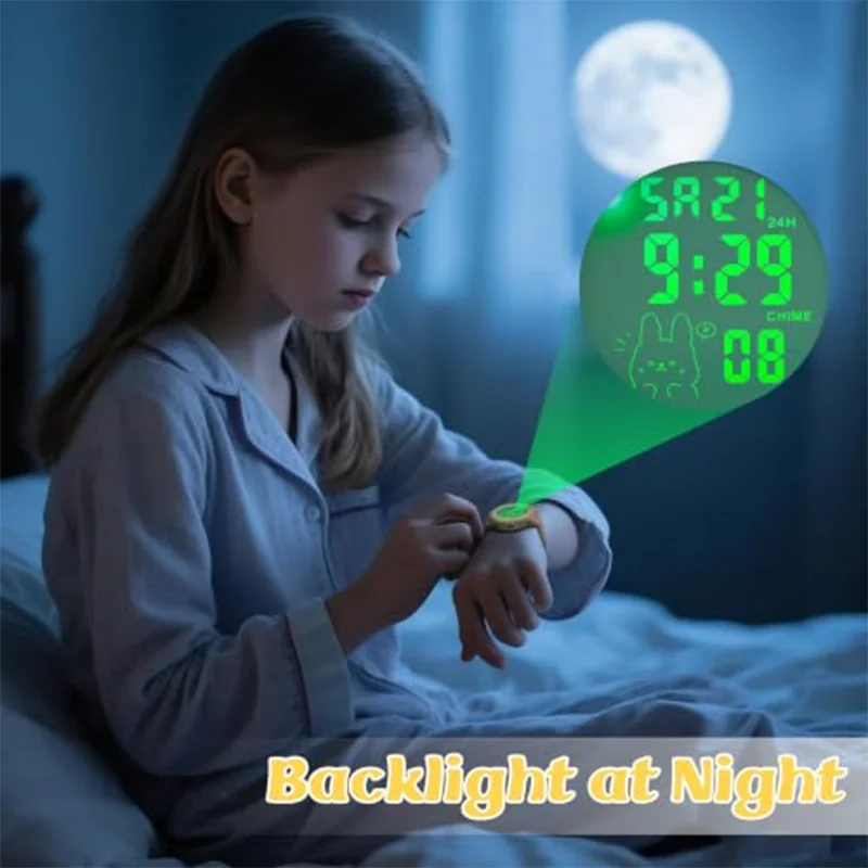 Socico Electronic Watch For Boys Girls Children Luminous Dial  Sport Watches for Kids Waterproof Multi-function Digital Watch