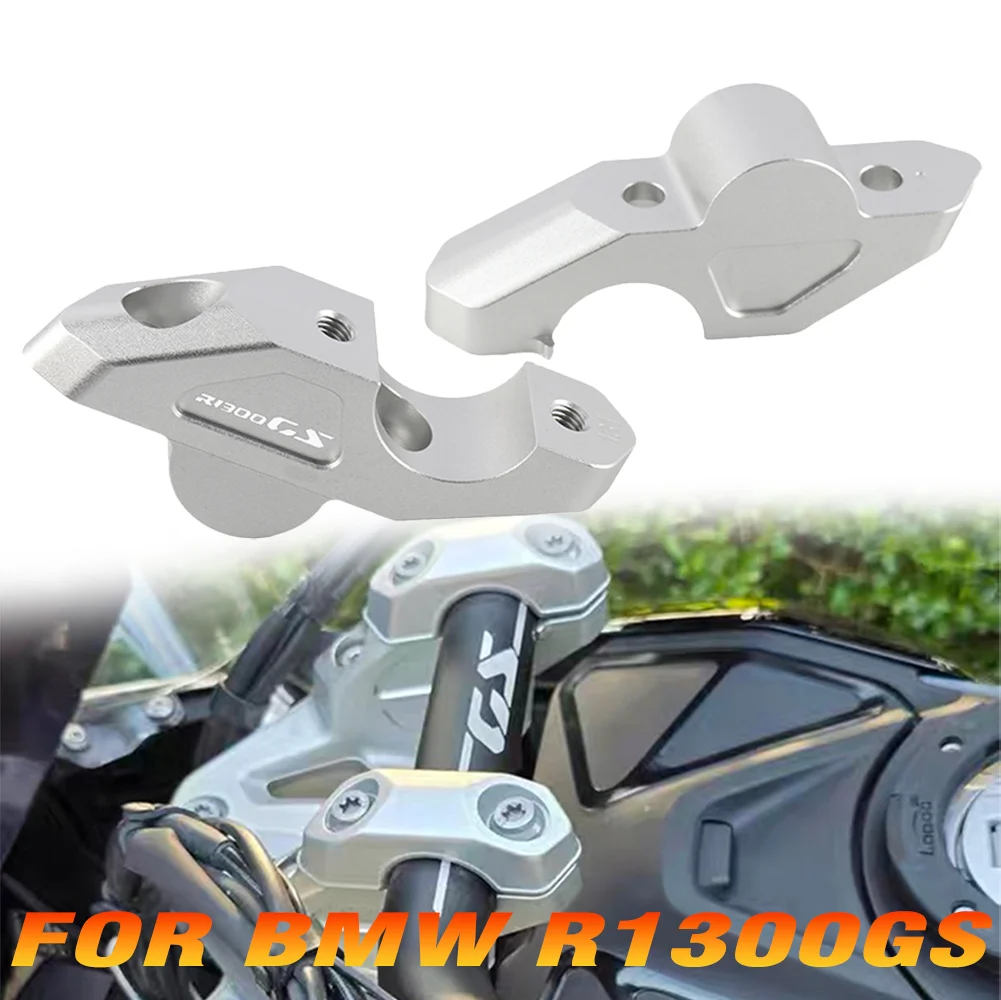 

Elevador de manillar de motocicleta, accesorios R1300GS para BMW R1300GS R1300 GS R 1300 GS, Clip elevador de mango duro, aument